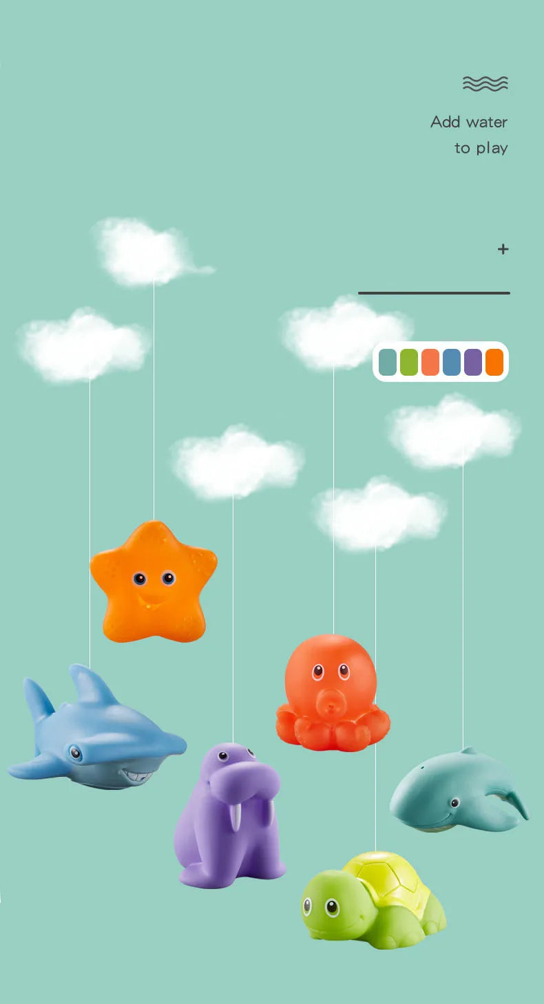 ColorSplash Floating Bath Toys Set