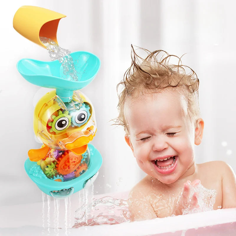 QuackySpray Duck Bath Toy