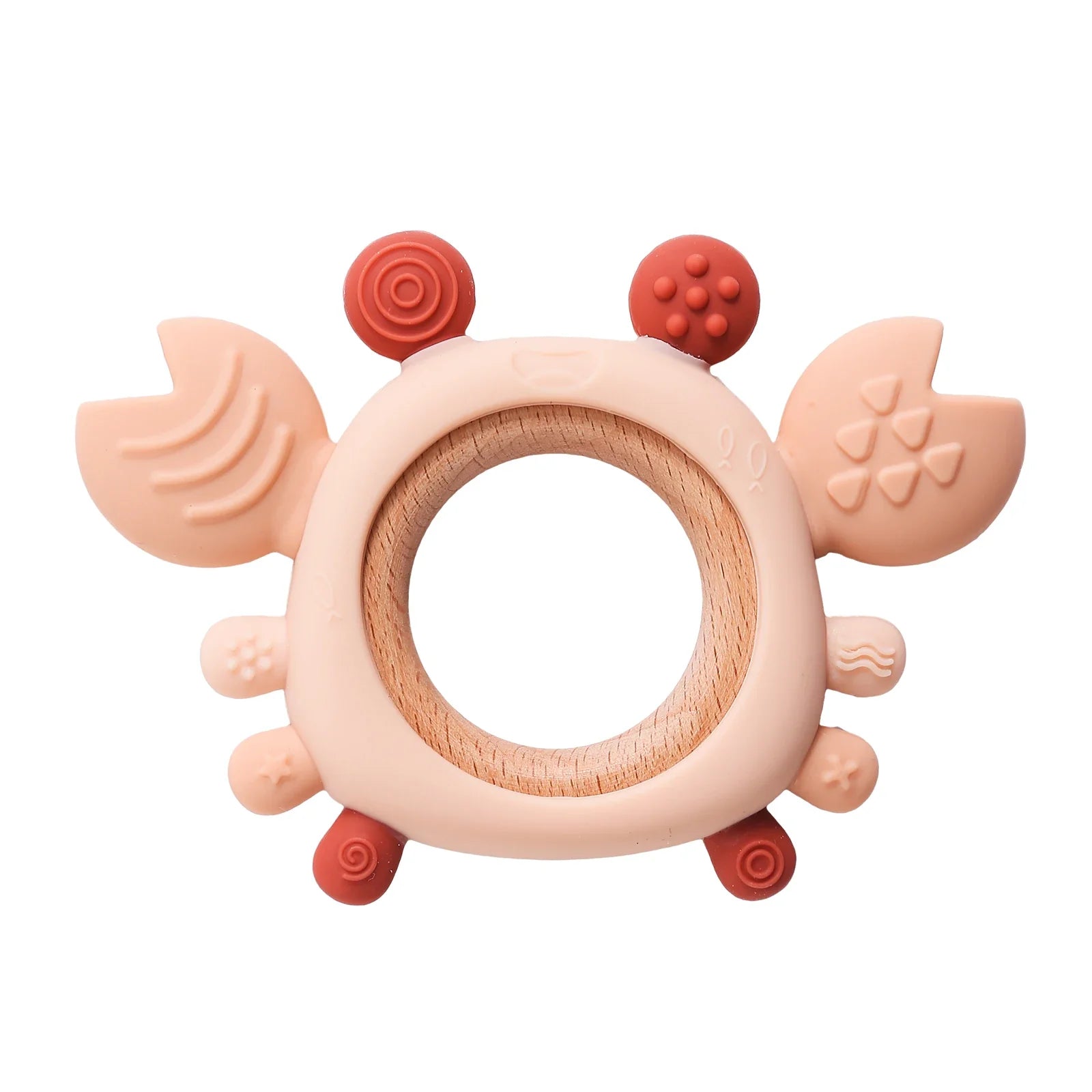 NubiKid™ Silicone Crab Teether