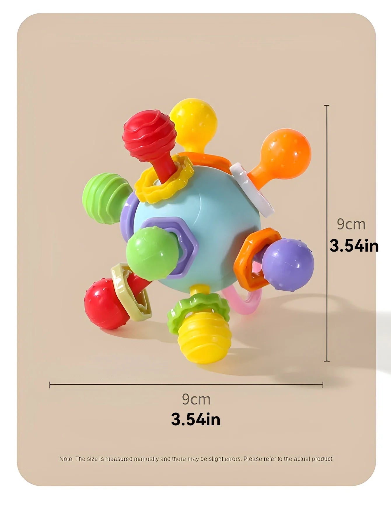 NubiKid™ SoftGrip Sensory Teething Ball