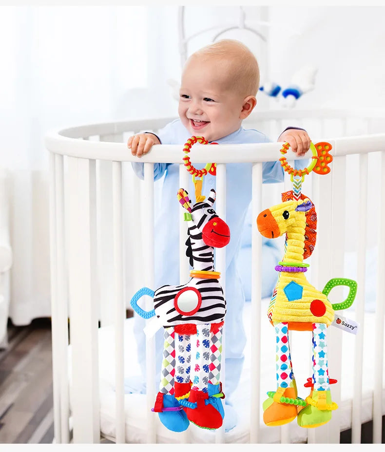 NubiKid™ Plush Hanging Mobile Rattle