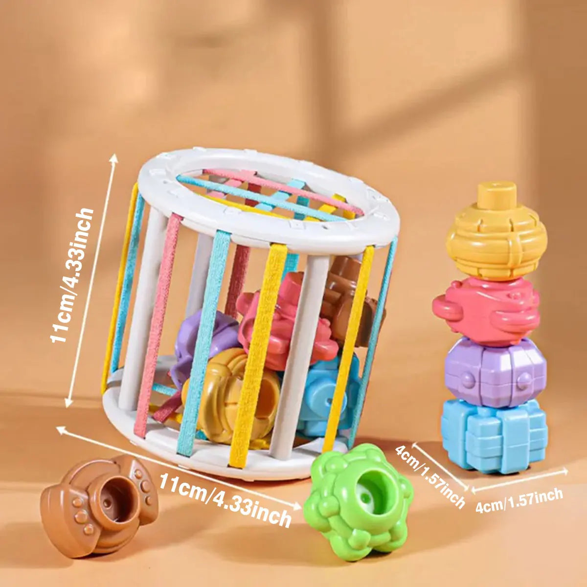 NubiKid™ ColorMatch Montessori Sorting Blocks
