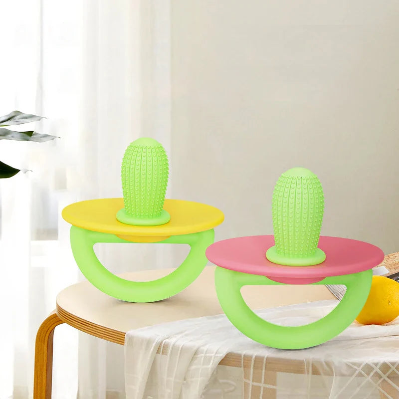 NubiKid™ Silicone Pacifier Teether Ring