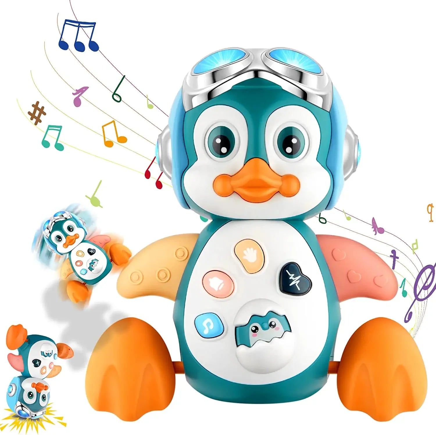NubiKid™ WaddleTunes Musical Penguin
