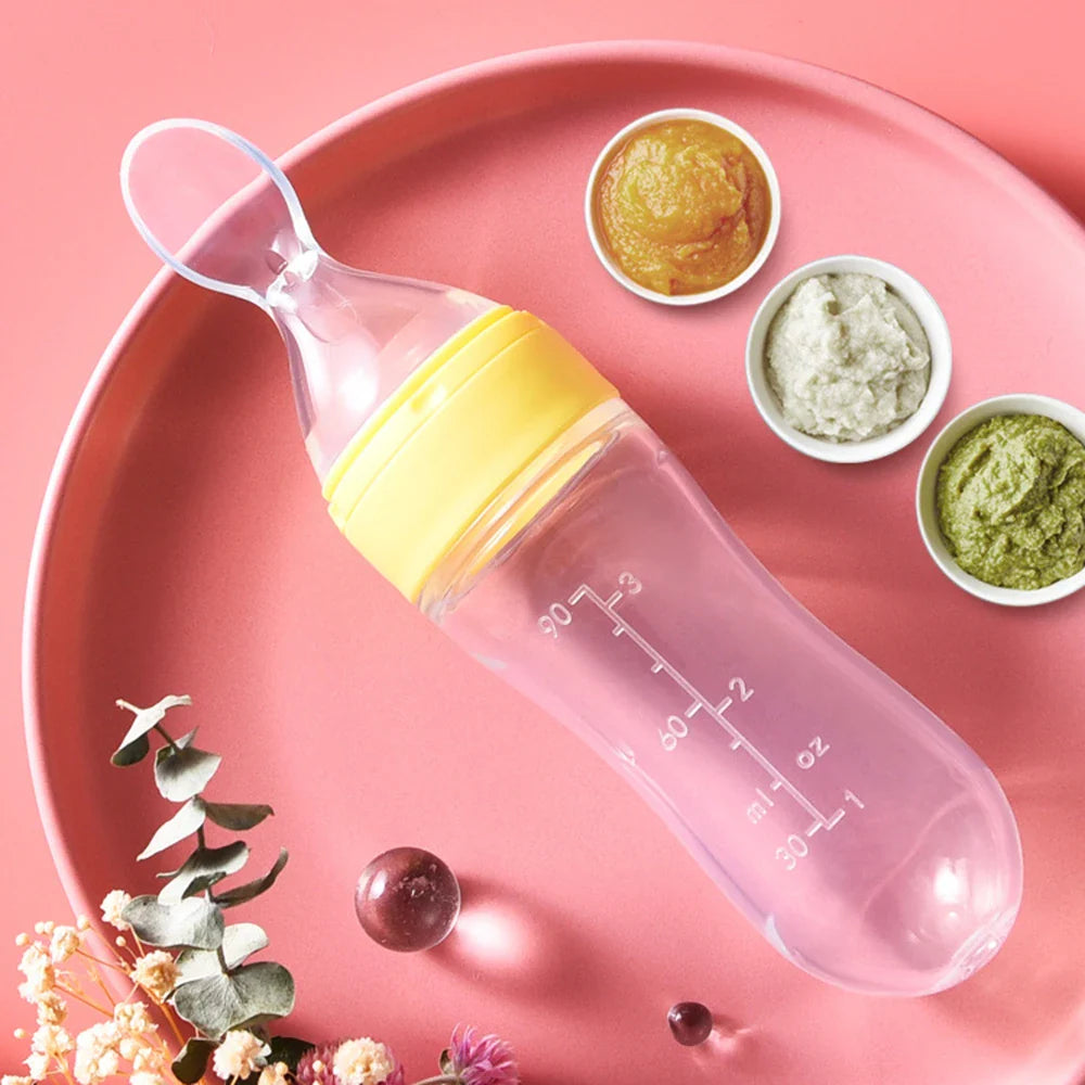Baby Fruit Feeder Spoon Dispenser