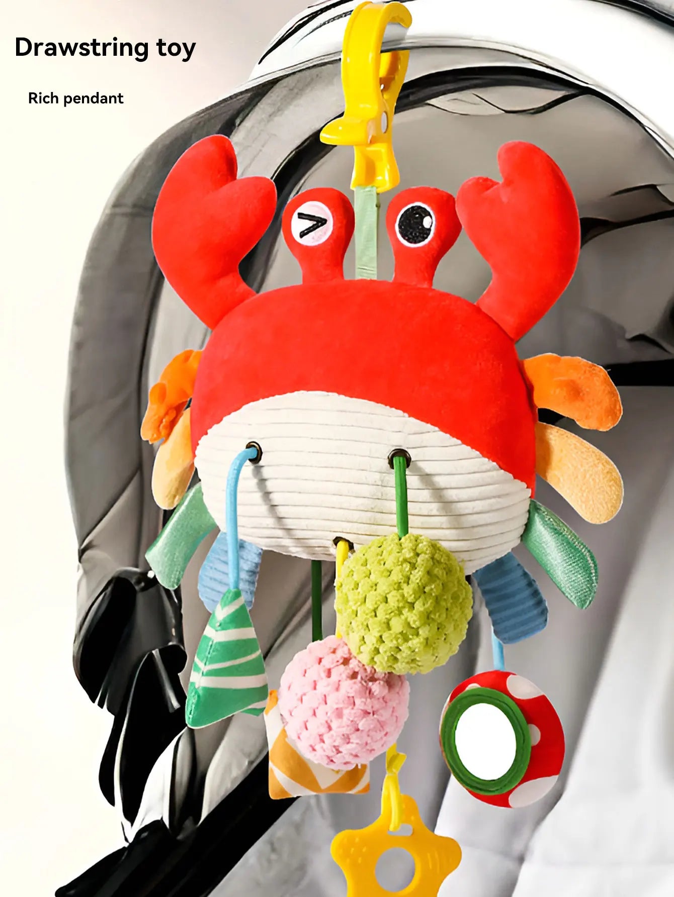 NubiKid™ Soft Hanging Bedbell Toy