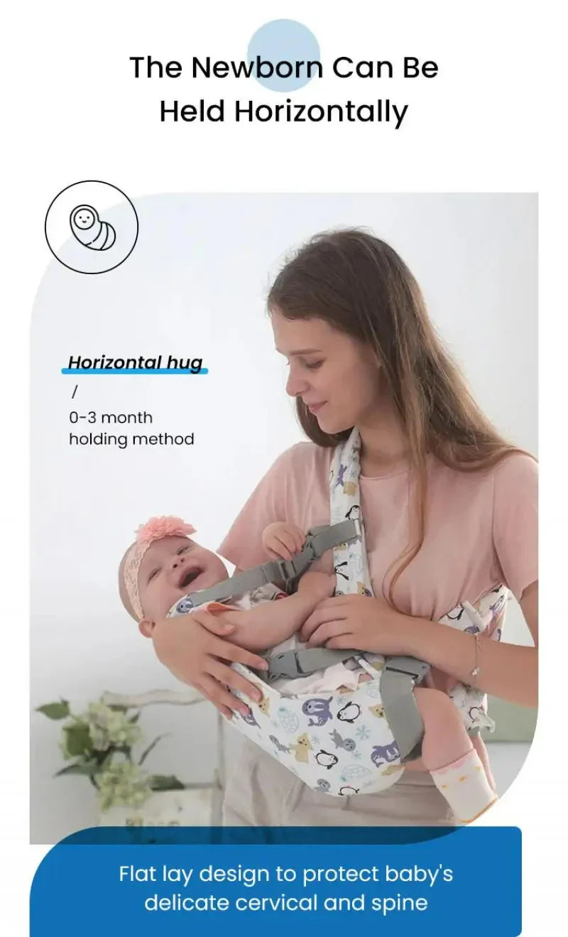 NubiKid Adjustable Ergonomic Baby Carrier with Waist Stool