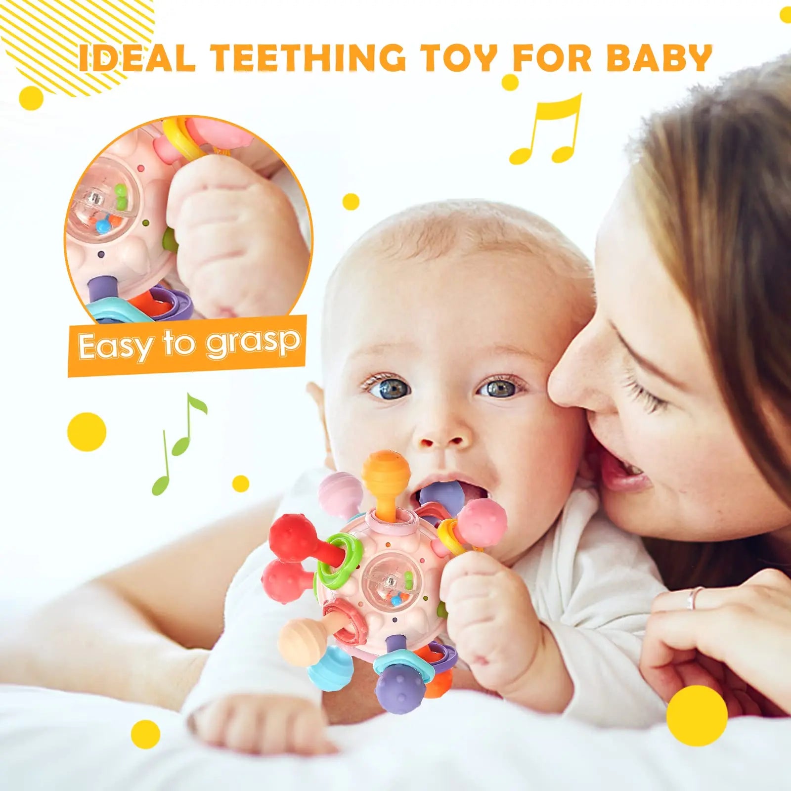 NubiKid™ Montessori Sensory Teething Ball