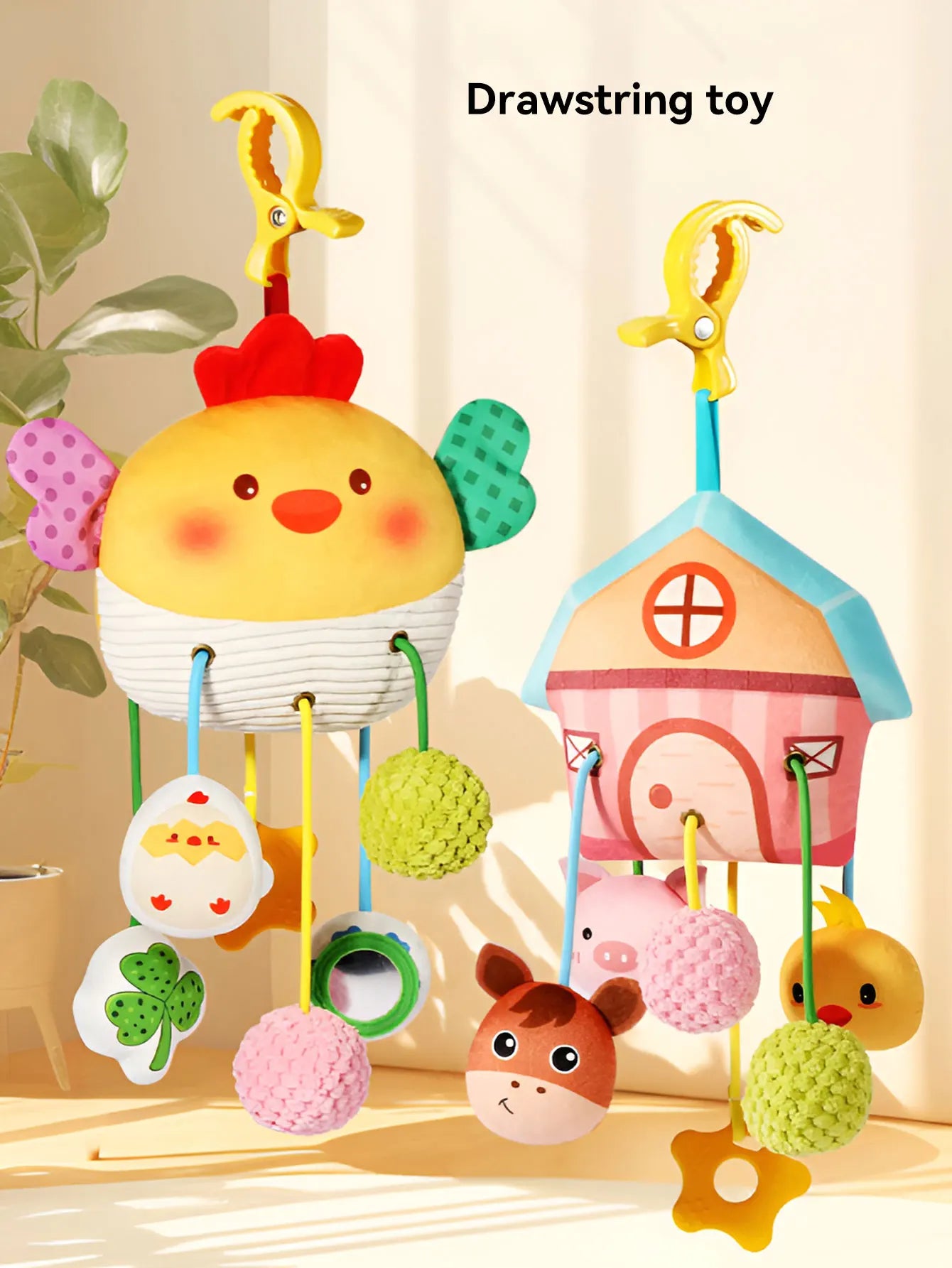 NubiKid™ Soft Hanging Bedbell Toy