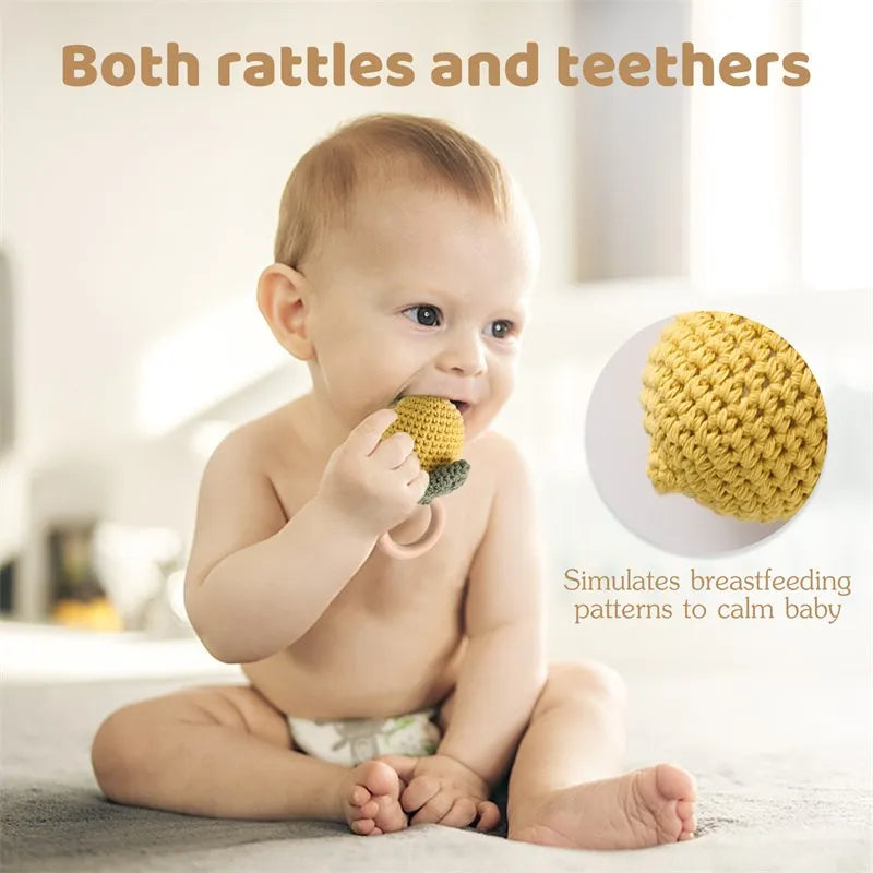 NubiKid™ Crochet Lemon Rattle