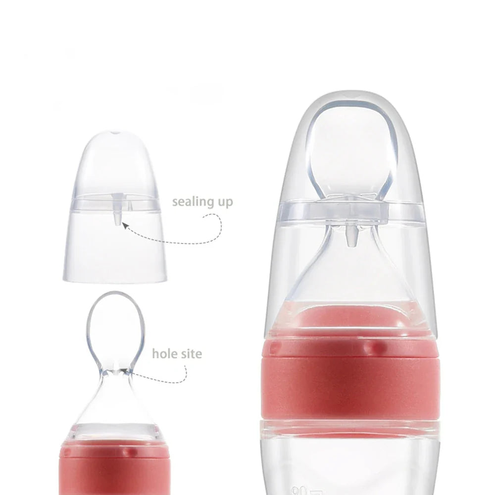 Baby Fruit Feeder Spoon Dispenser