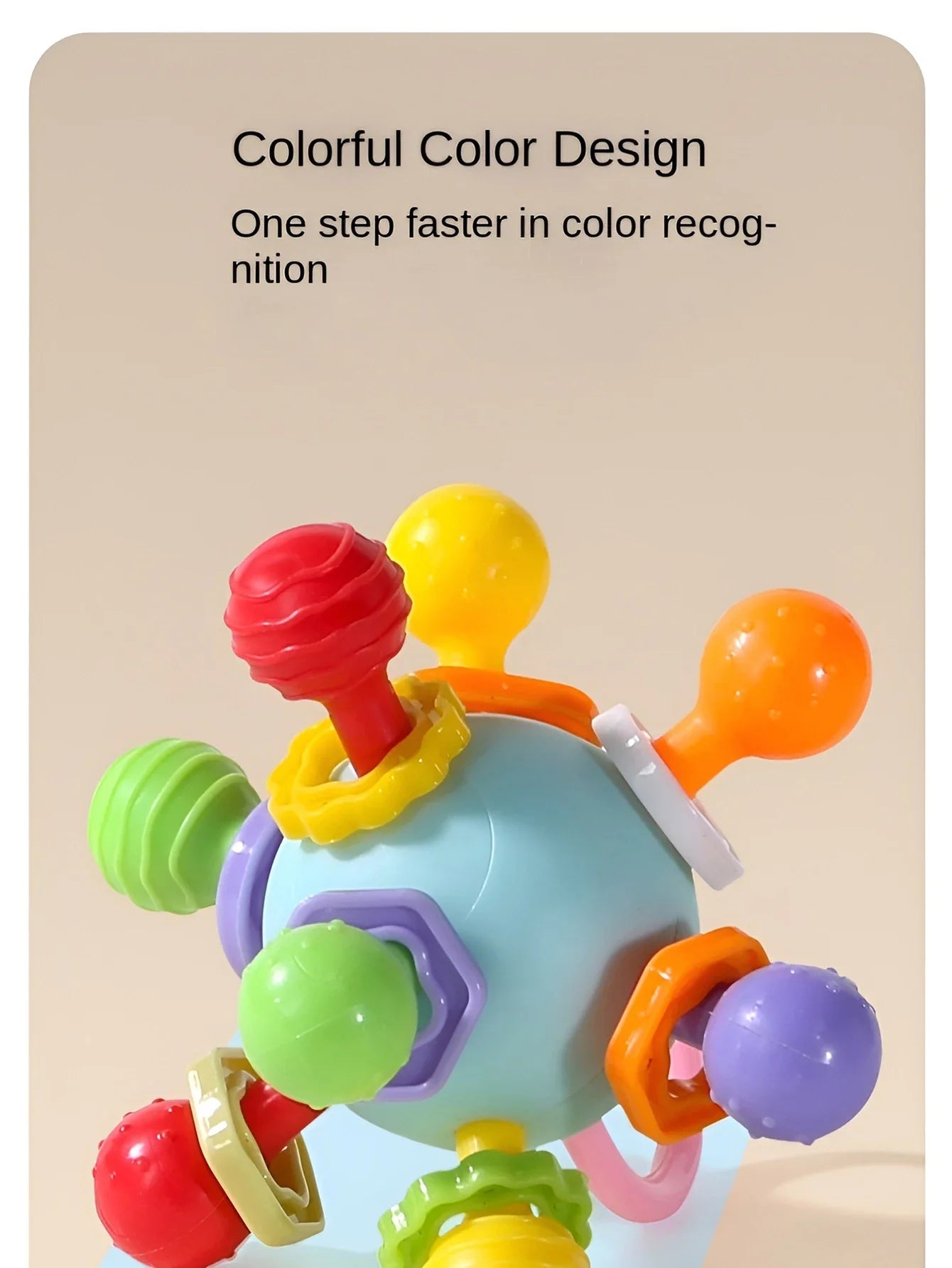 NubiKid™ SoftGrip Sensory Teething Ball