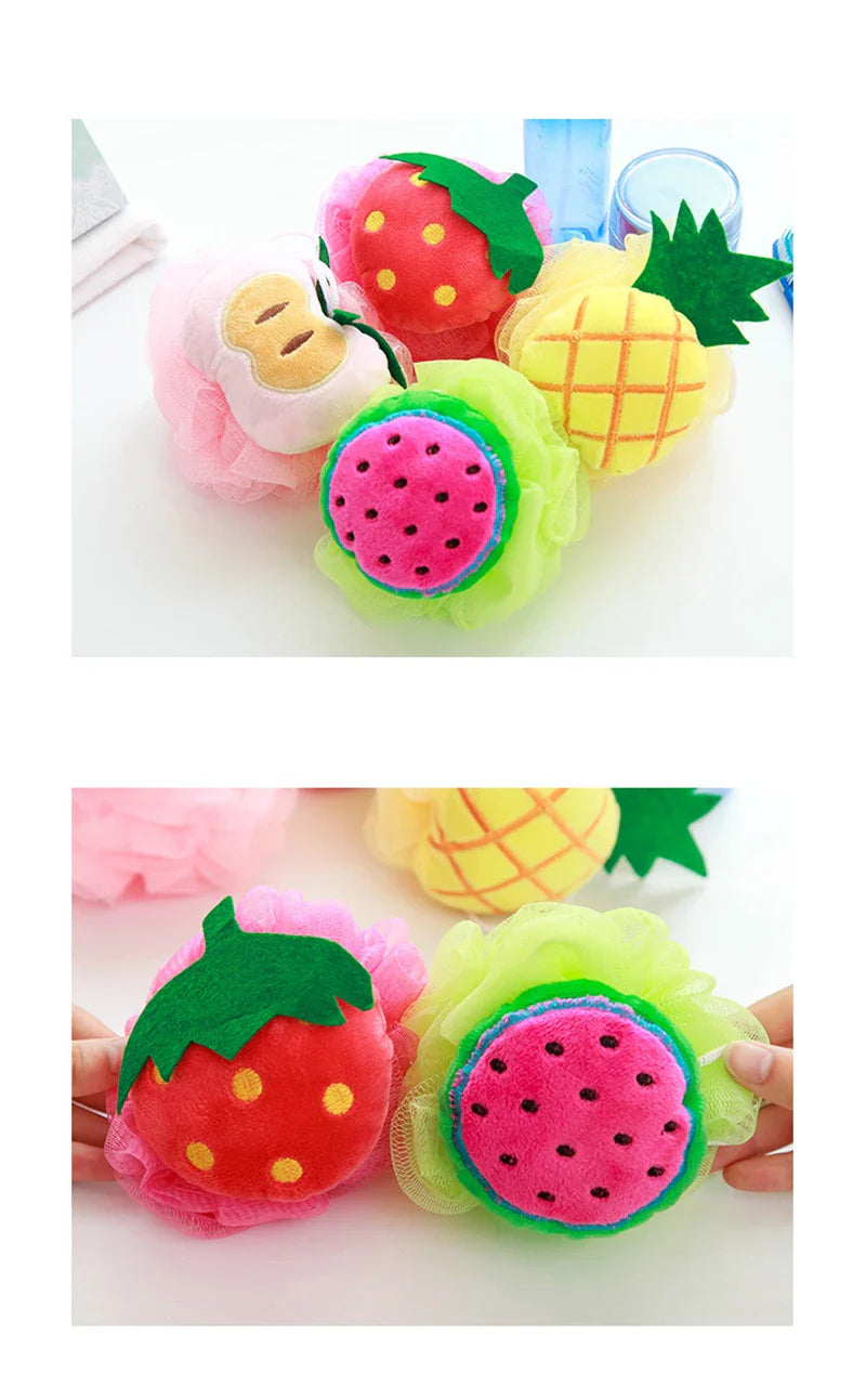 FruitySoft Baby Bath Sponge