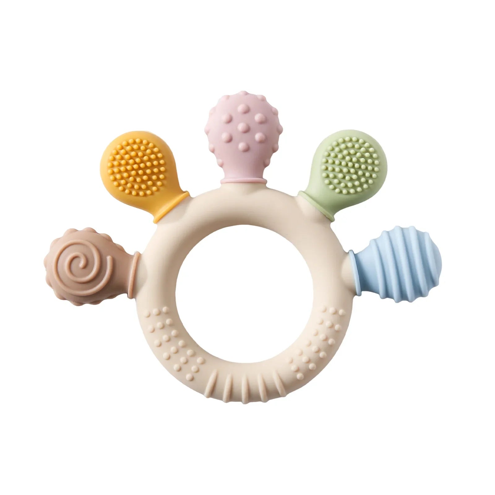 NubiKid™ Silicone Crab Teether