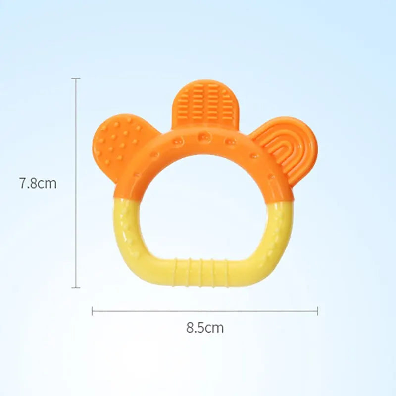 NubiKid™ 3-Pack Silicone Baby Teethers