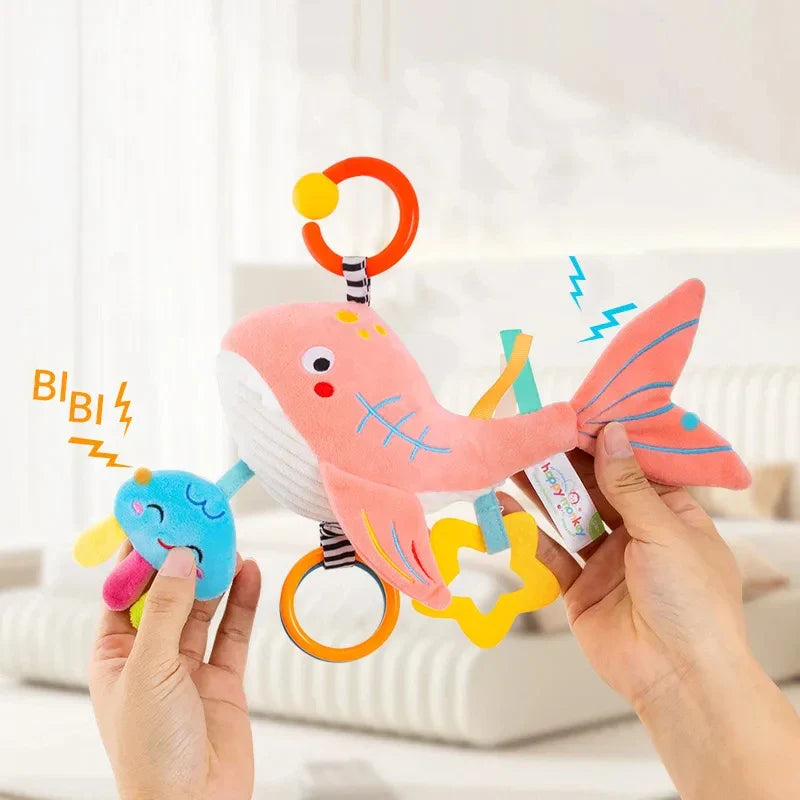 NubiKid™ Plush Hanging Mobile Rattle