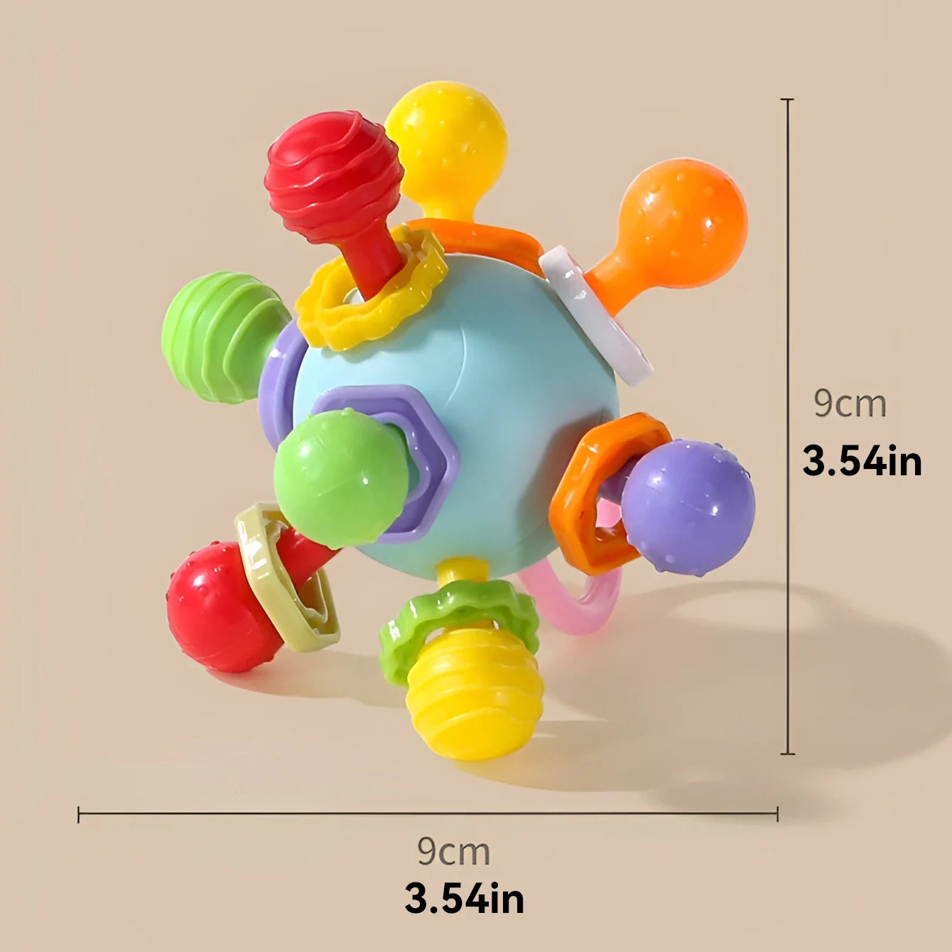 NubiKid™ SoftGrip Sensory Teething Ball