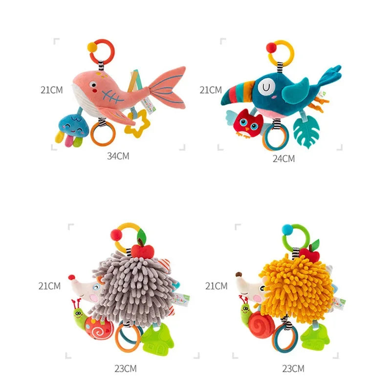 NubiKid™ Plush Hanging Mobile Rattle