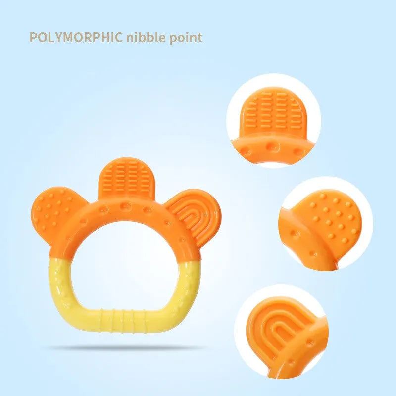 NubiKid™ 3-Pack Silicone Baby Teethers