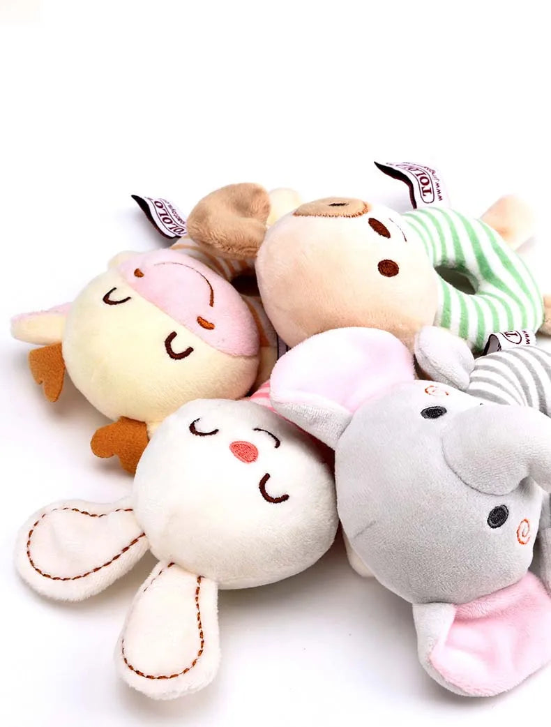 NubiKid™ Plush Animal Hand Rattle