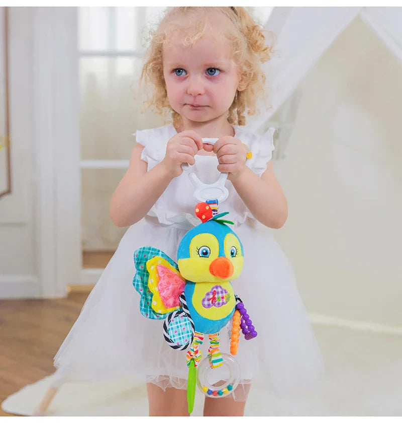 NubiKid™ Plush Hanging Mobile Rattle