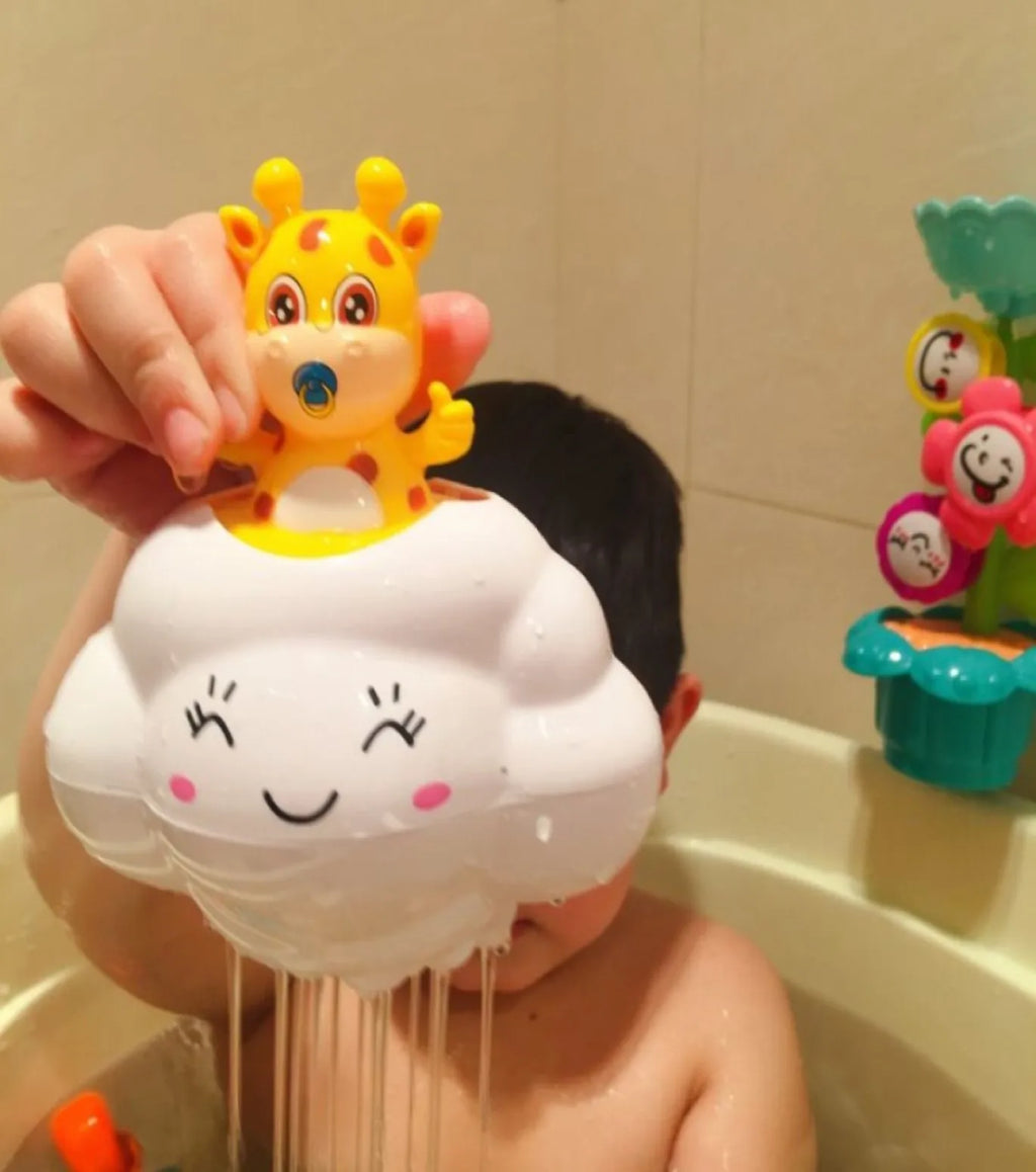Cloudy Sprinkles Piggy Shower Bath Toy