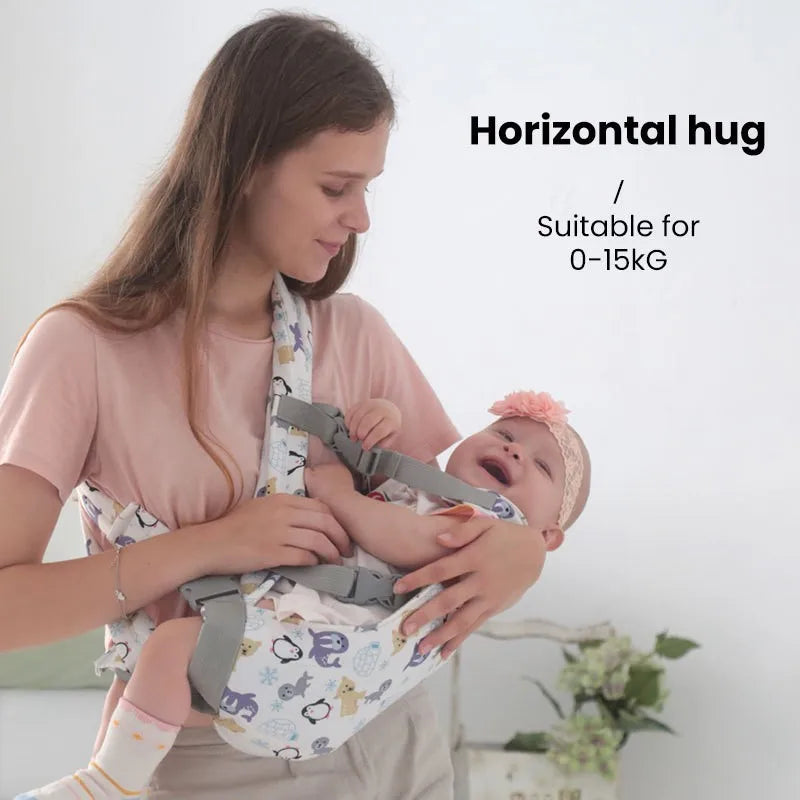 NubiKid Adjustable Ergonomic Baby Carrier with Waist Stool