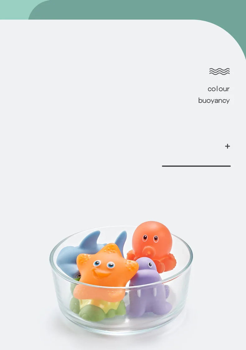 ColorSplash Floating Bath Toys Set
