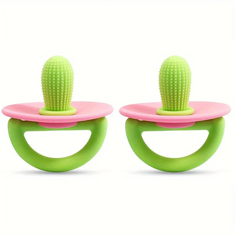 NubiKid™ Silicone Pacifier Teether Ring