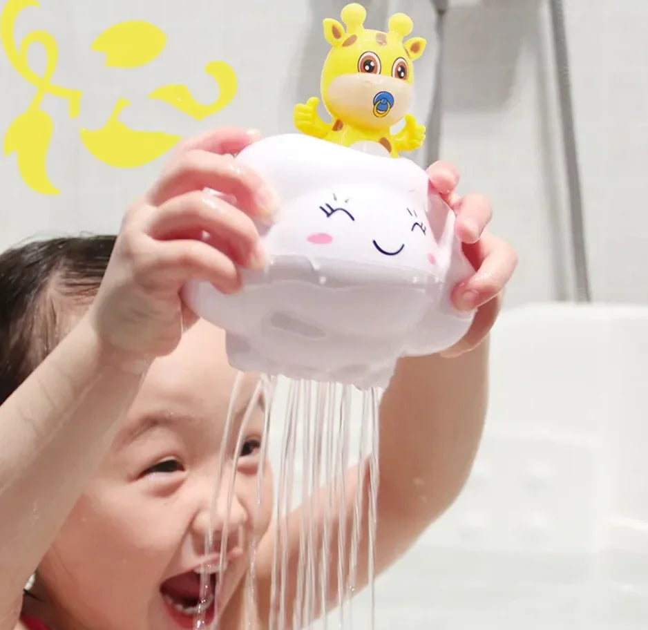 Cloudy Sprinkles Piggy Shower Bath Toy