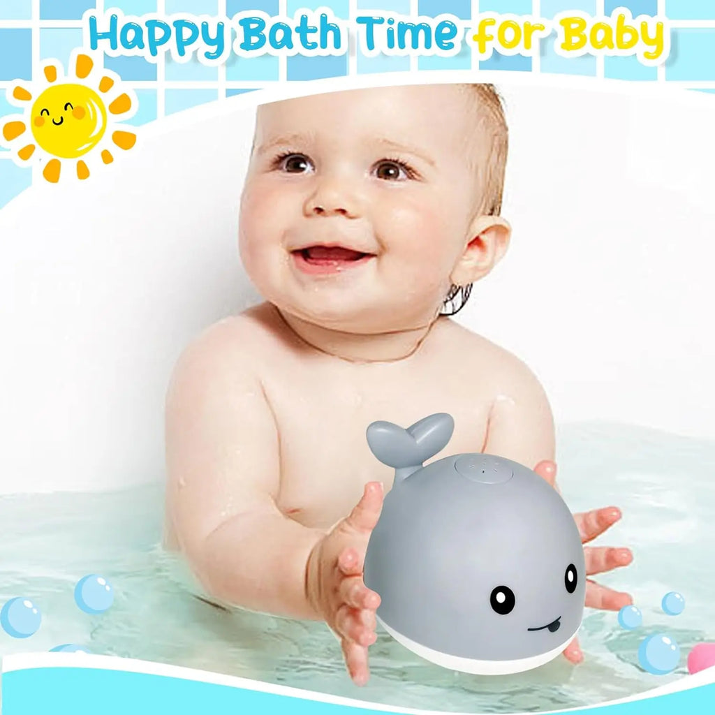 GlowSplash Whale Fountain Bath Toy