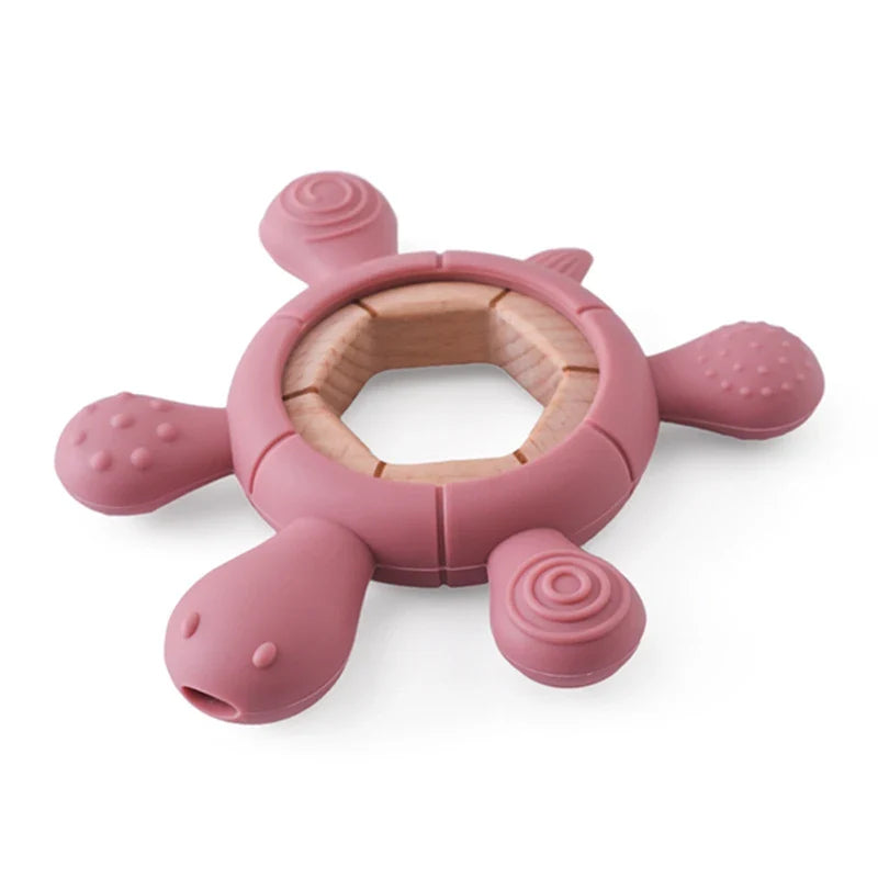 NubiKid™ Turtle Silicone Teether