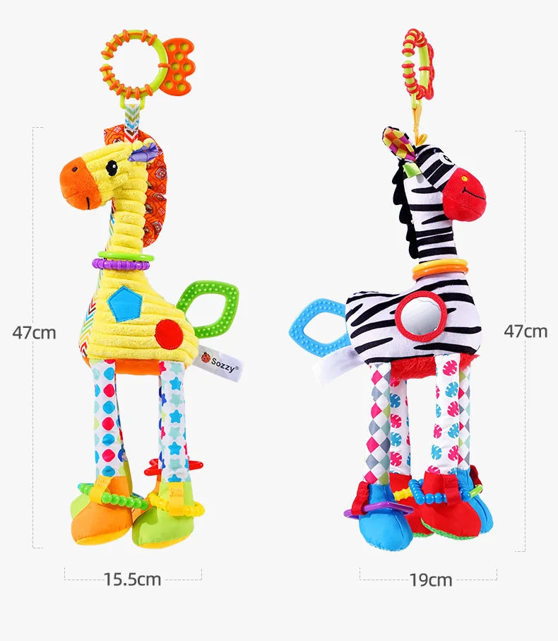 NubiKid™ Plush Hanging Mobile Rattle
