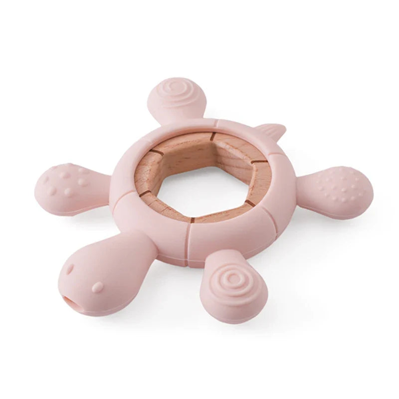 NubiKid™ Turtle Silicone Teether