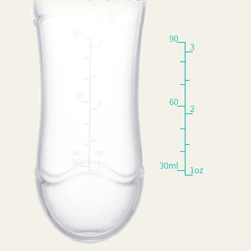 Silicone Baby Feeding Spoon Bottle