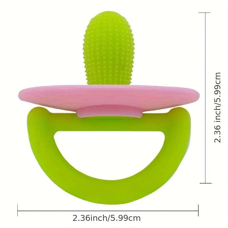 NubiKid™ Silicone Pacifier Teether Ring