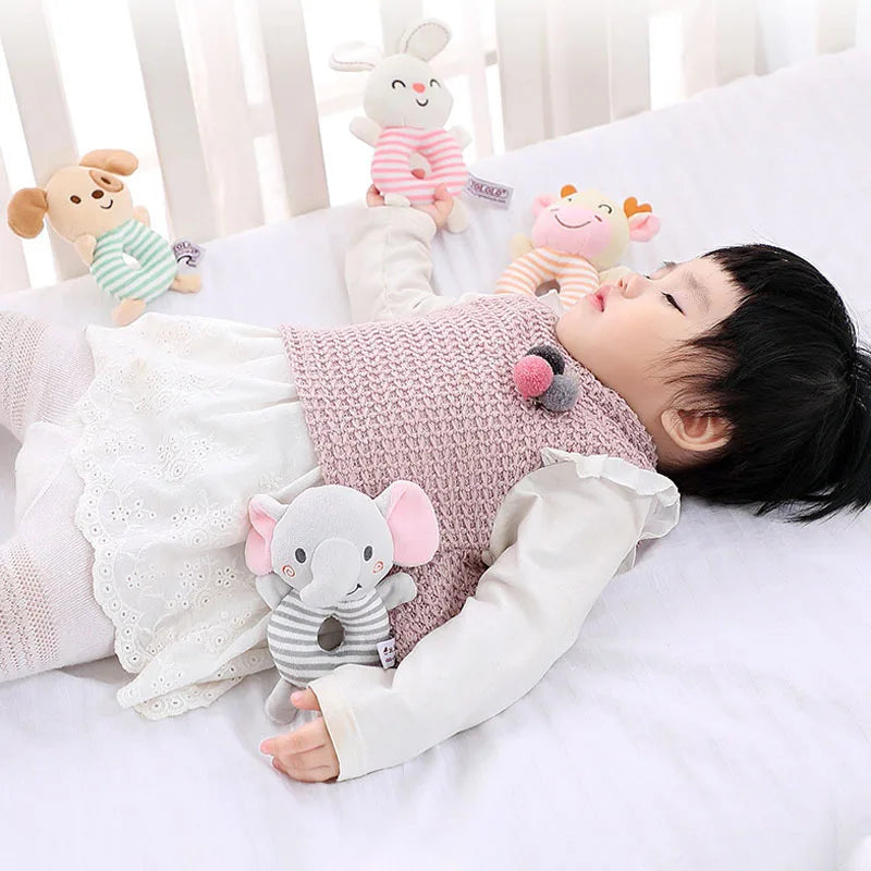 NubiKid™ Plush Animal Hand Rattle