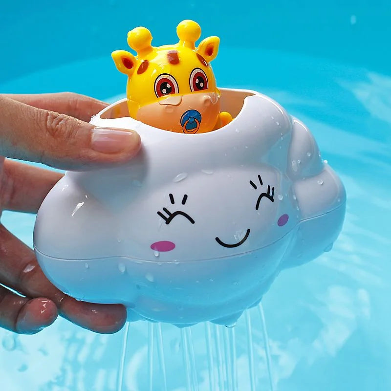Cloudy Sprinkles Piggy Shower Bath Toy