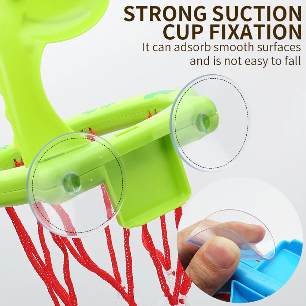 Dino Dunk Bath Basketball Set