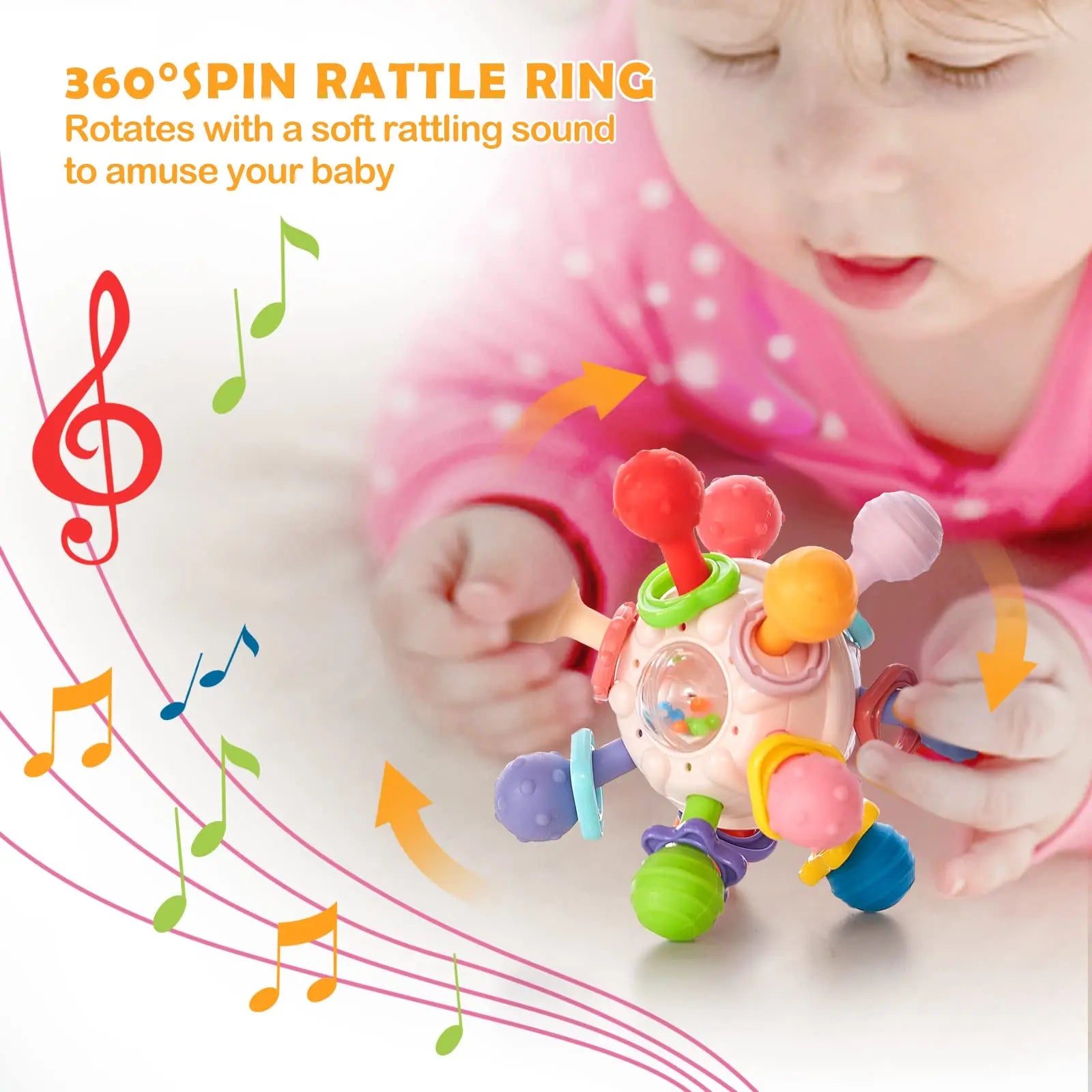 NubiKid™ Montessori Sensory Teething Ball