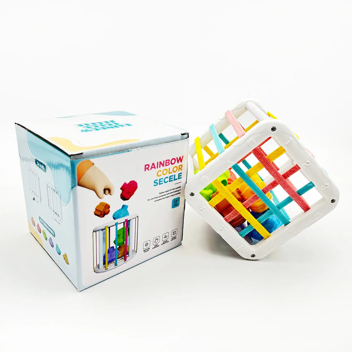 NubiKid™ ColorMatch Montessori Sorting Blocks