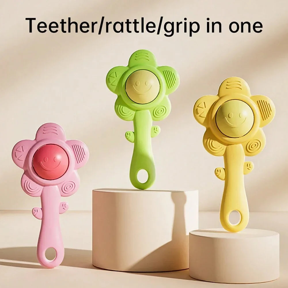 NubiKid™ 3-in-1 Baby Teether & Rattle