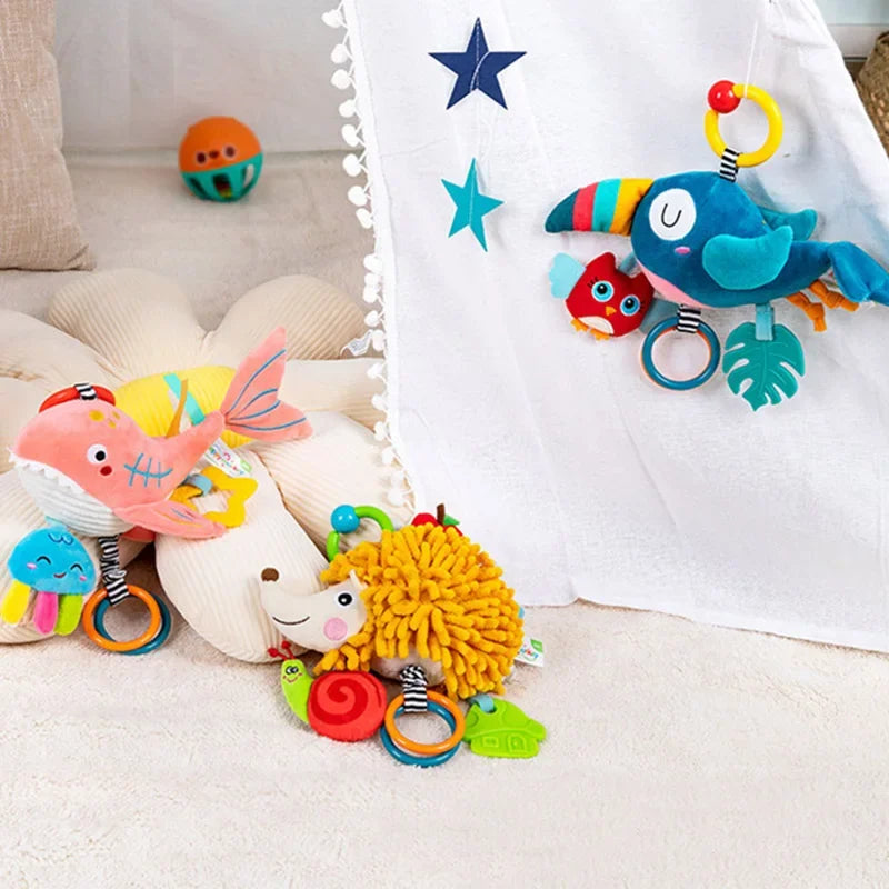 NubiKid™ Plush Hanging Mobile Rattle