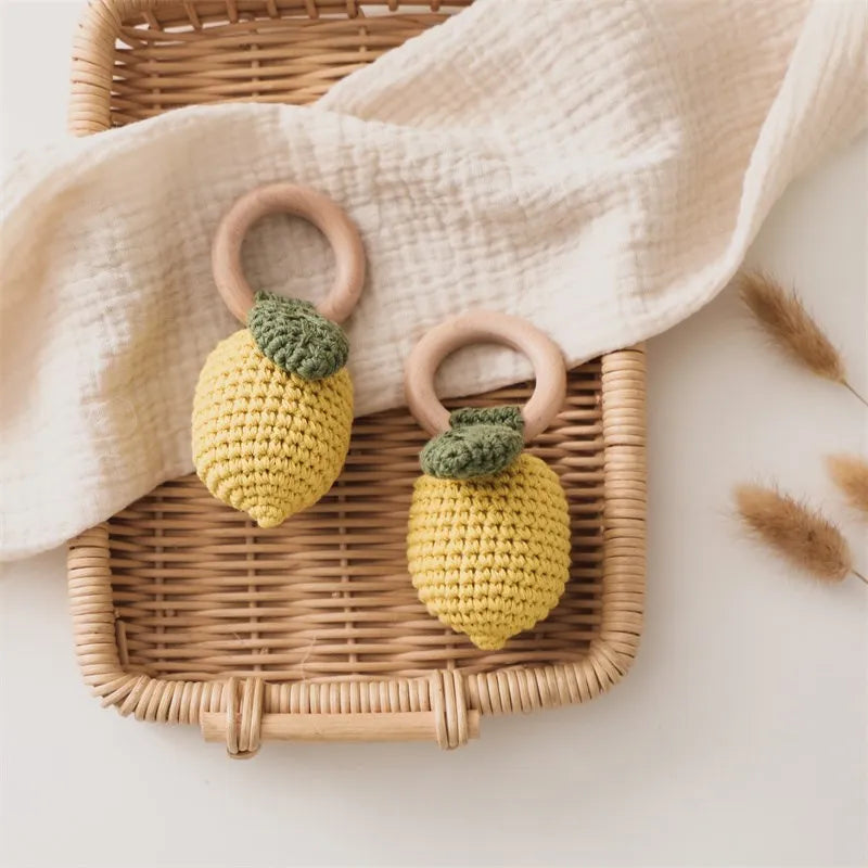 NubiKid™ Crochet Lemon Rattle