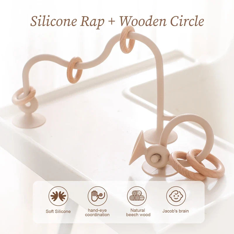 NubiKid™ Montessori Silicone Bead Maze