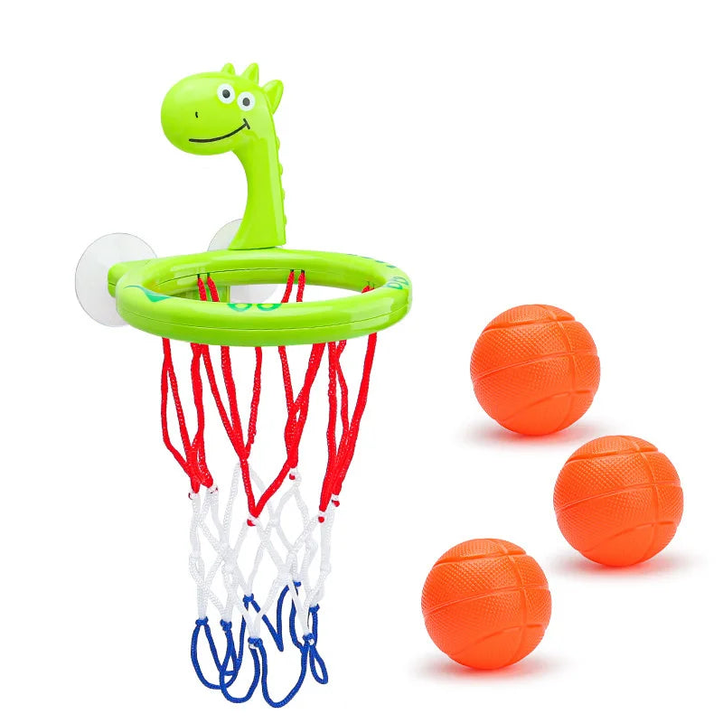 Dino Dunk Bath Basketball Set