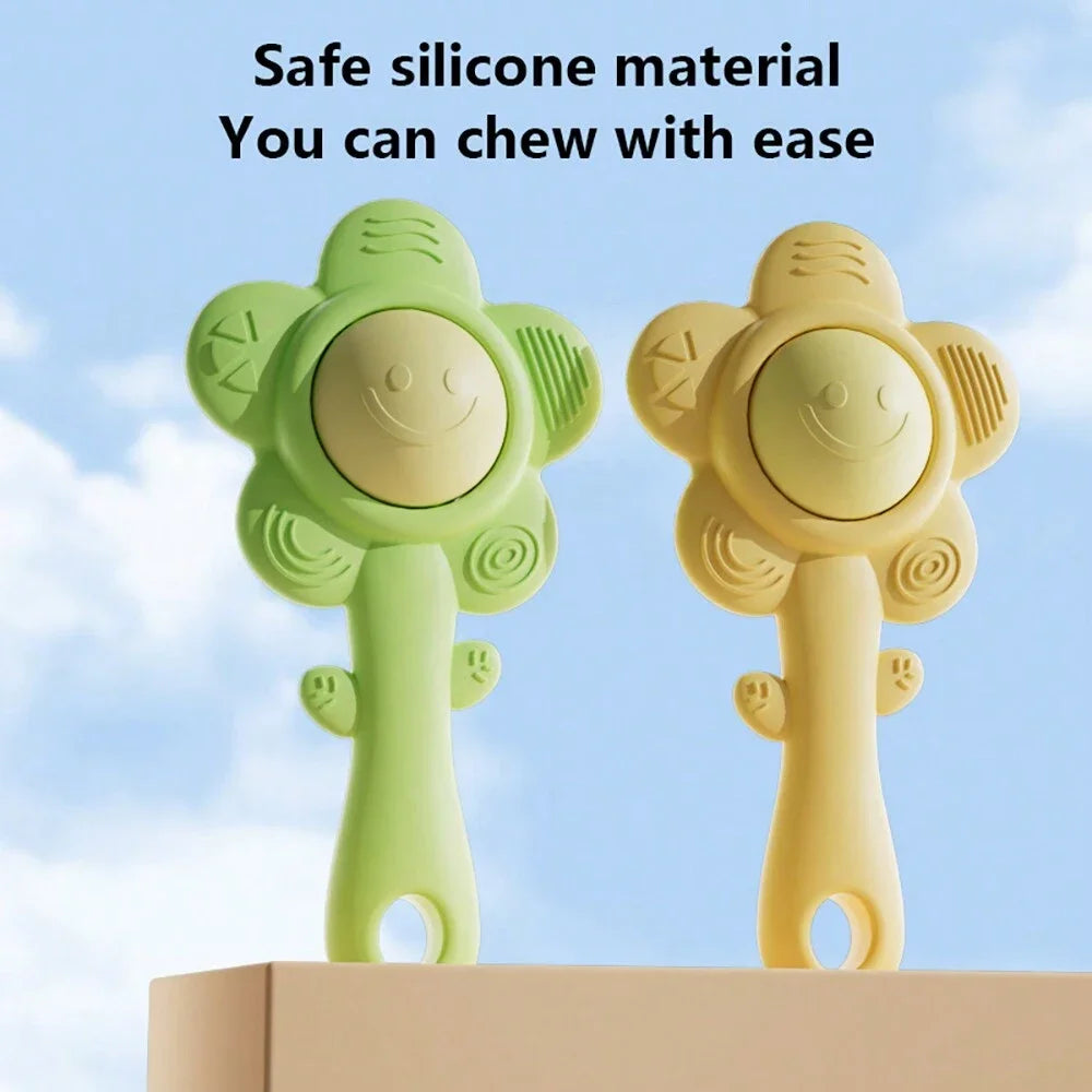 NubiKid™ 3-in-1 Baby Teether & Rattle